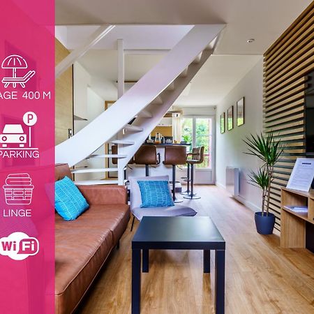 Ilbetea - Ideal Couple - Duplex Tout Confort - Plage A 400 M - Parking سان جان دو لوز المظهر الخارجي الصورة