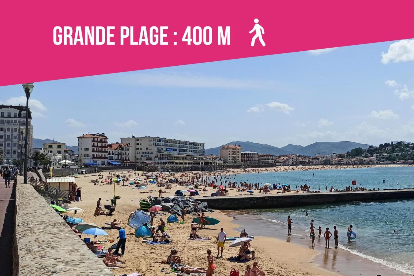 Ilbetea - Ideal Couple - Duplex Tout Confort - Plage A 400 M - Parking سان جان دو لوز المظهر الخارجي الصورة